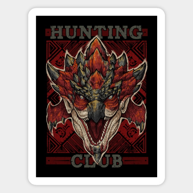 Hunting Club: Rathalos Magnet by AdamWorks